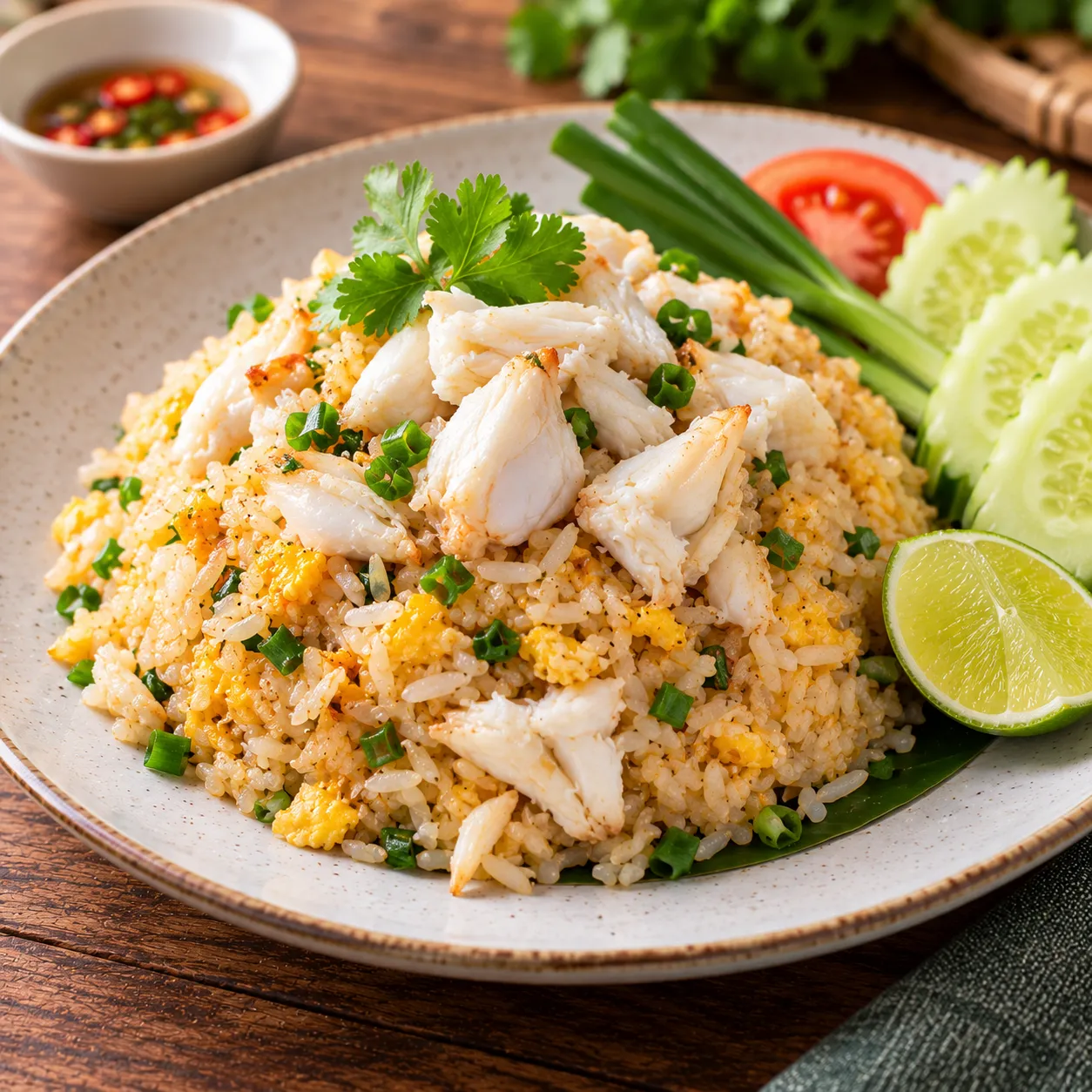 ข้าวผัดปูเนื้อแน่น